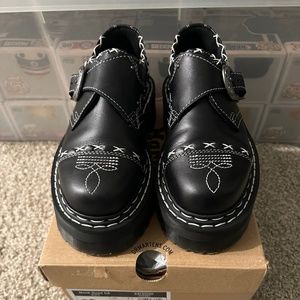 Dr. Martens Gothic Americana “Monk” Platform Creeper